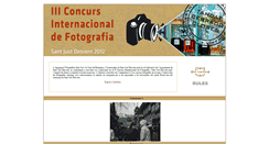 Desktop Screenshot of concursfotografia.enantena.com