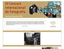 Tablet Screenshot of concursfotografia.enantena.com